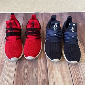Mens Adidas Cloudfoam sneakers size 10 (includes 2 pairs)
